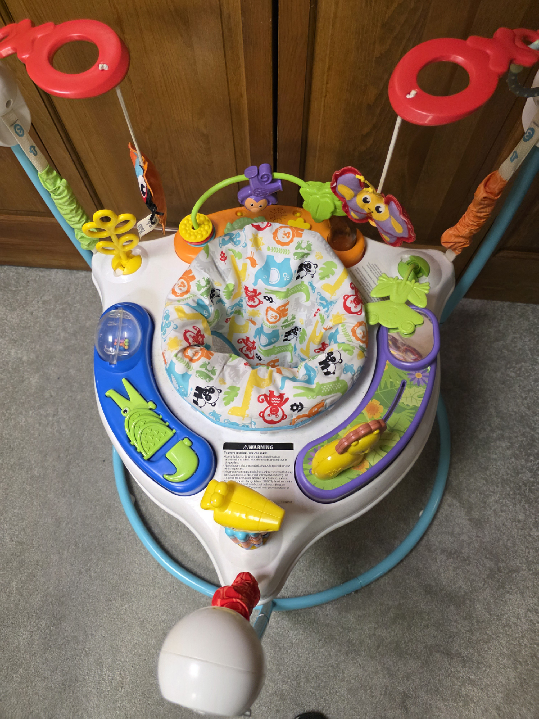 Fisher-Price Animal Activity Jumperoo Baby Bouncer - photo 3