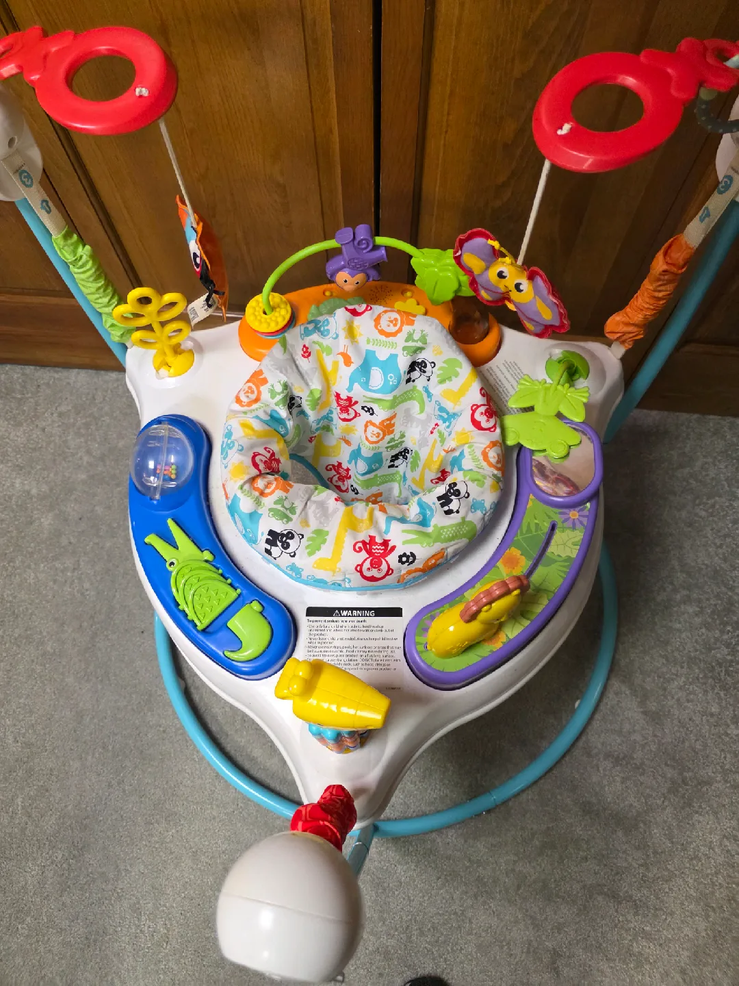 Fisher-Price Animal Activity Jumperoo Baby Bouncer image indicator(3)