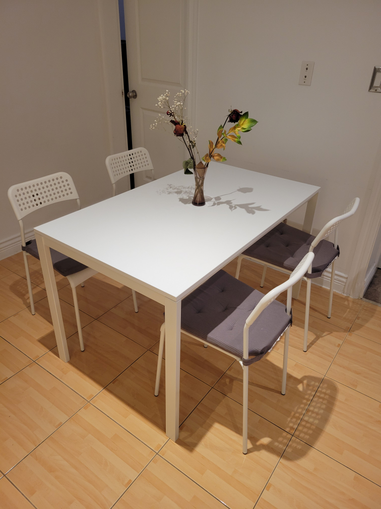 White Dining Table - photo 2