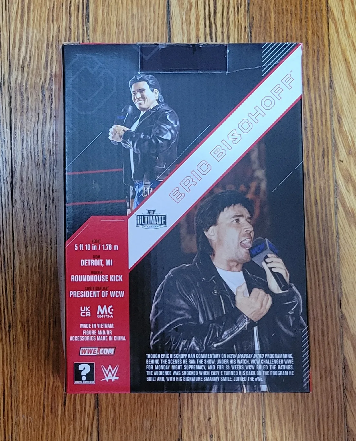 WWE ULTIMATE EDITION ERIC BISCHOFF image indicator(2)