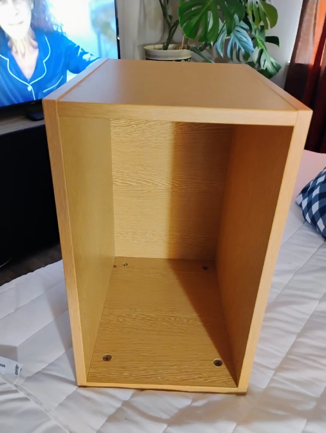 Wooden Storage Cube