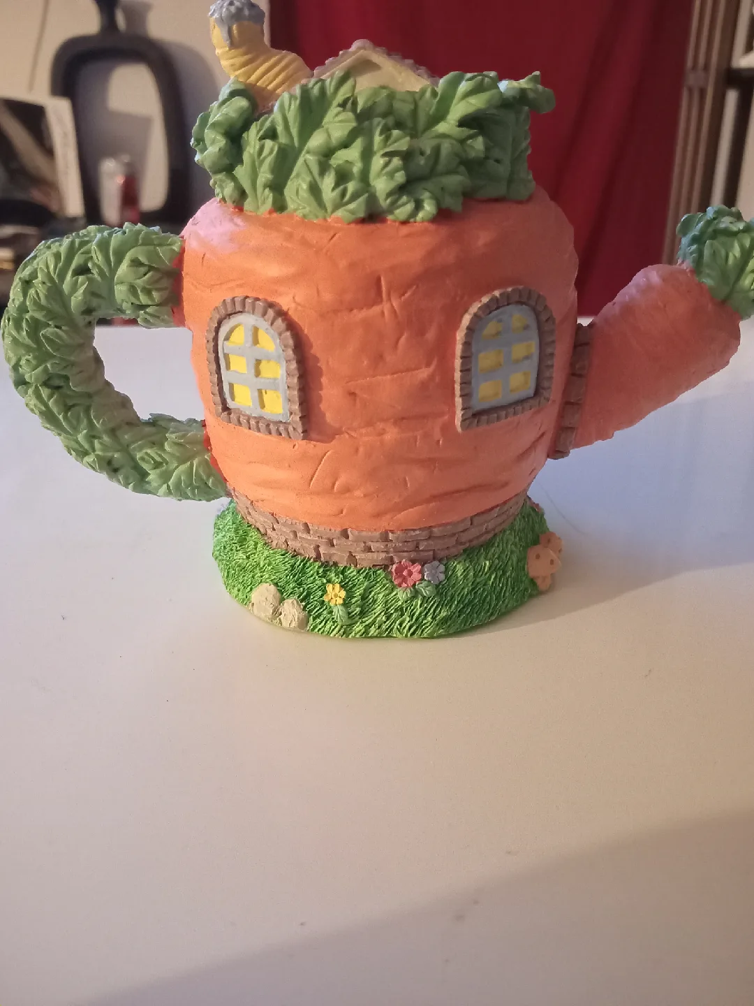 Bunny Teapot House Figurine image indicator(4)