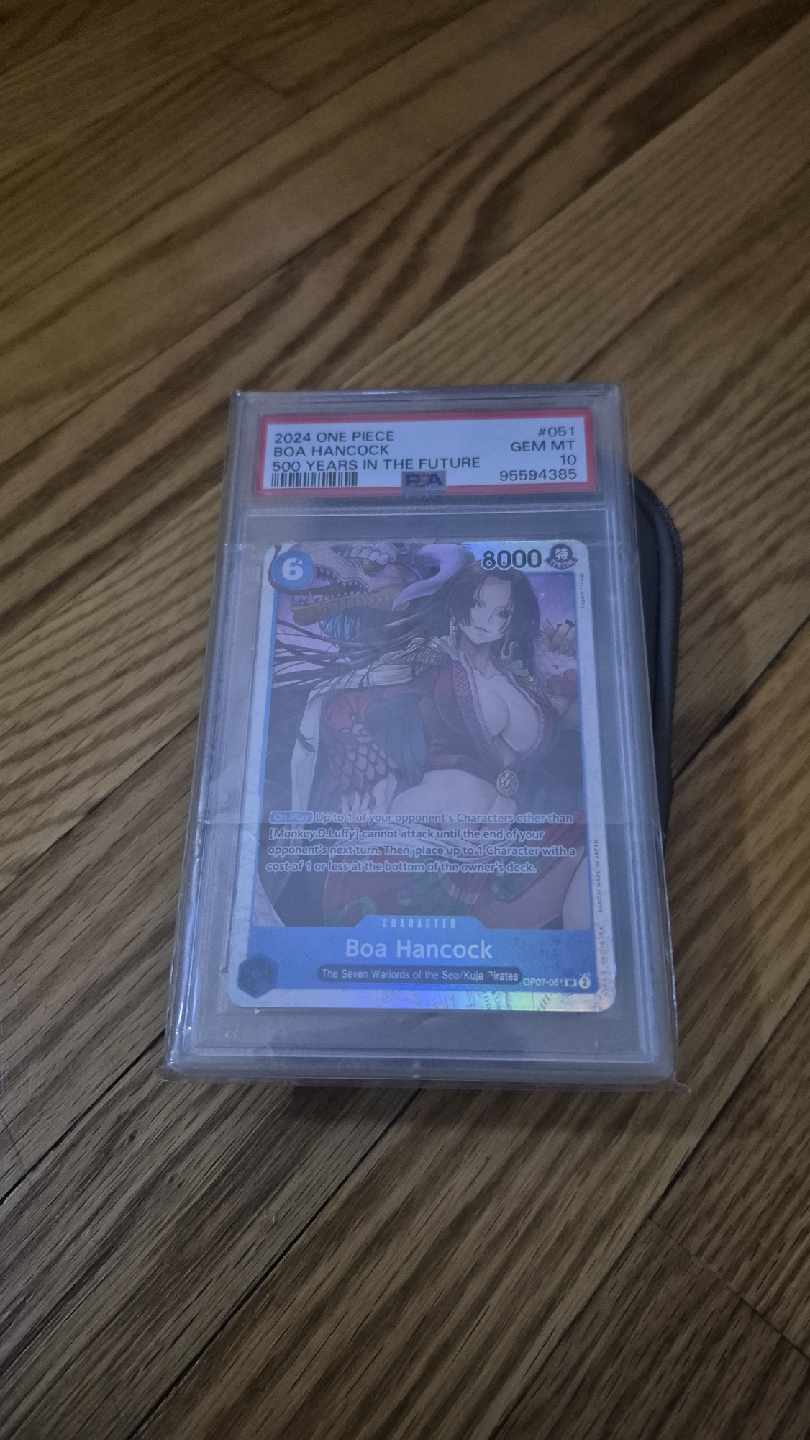 One Piece TCG Boa Hancock PSA 10