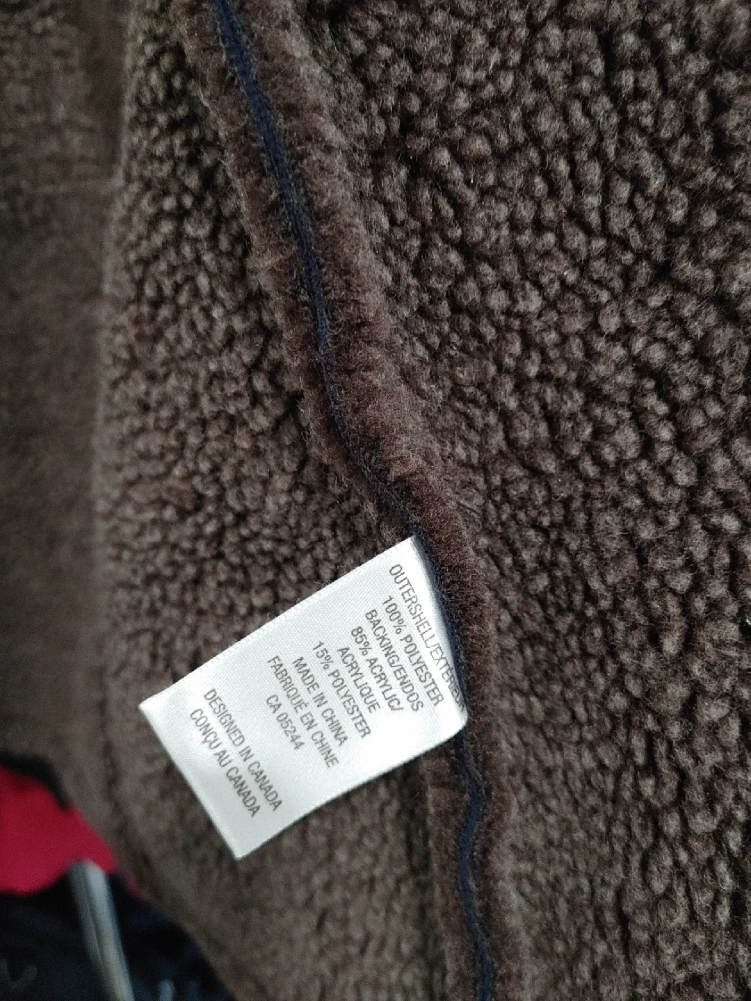 🎃BRAND NEW COTTON GINNY FAUX SUEDE VEST SIZE XL image indicator(4)