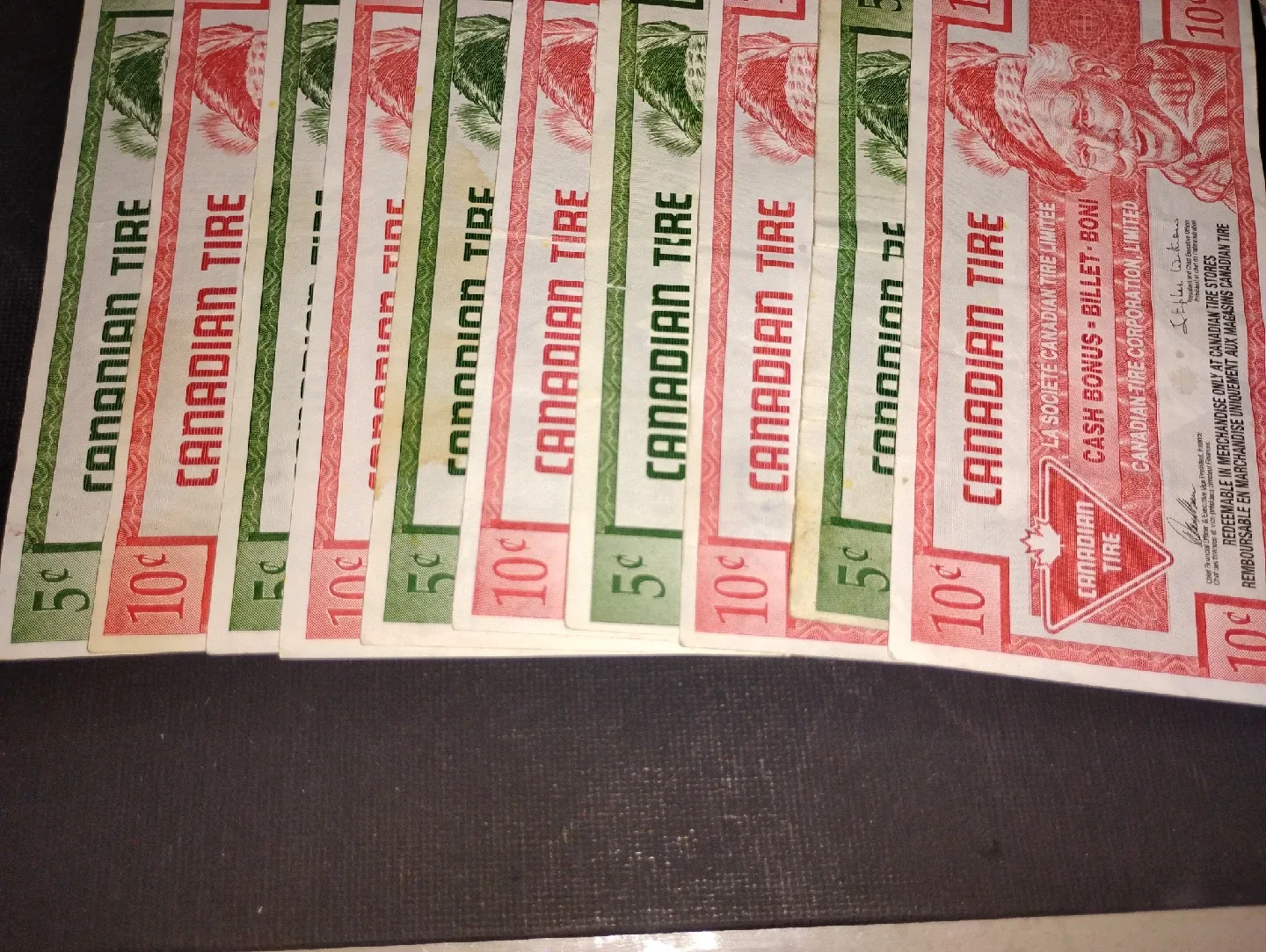 Canadian Tire 5¢ & 10¢ Cash Bonus Coupons image indicator(3)
