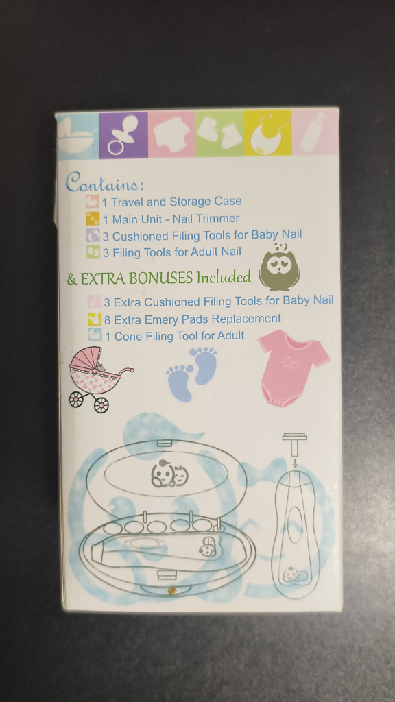 Royal Angels Baby Electric Nail Trimmer - New - photo 3