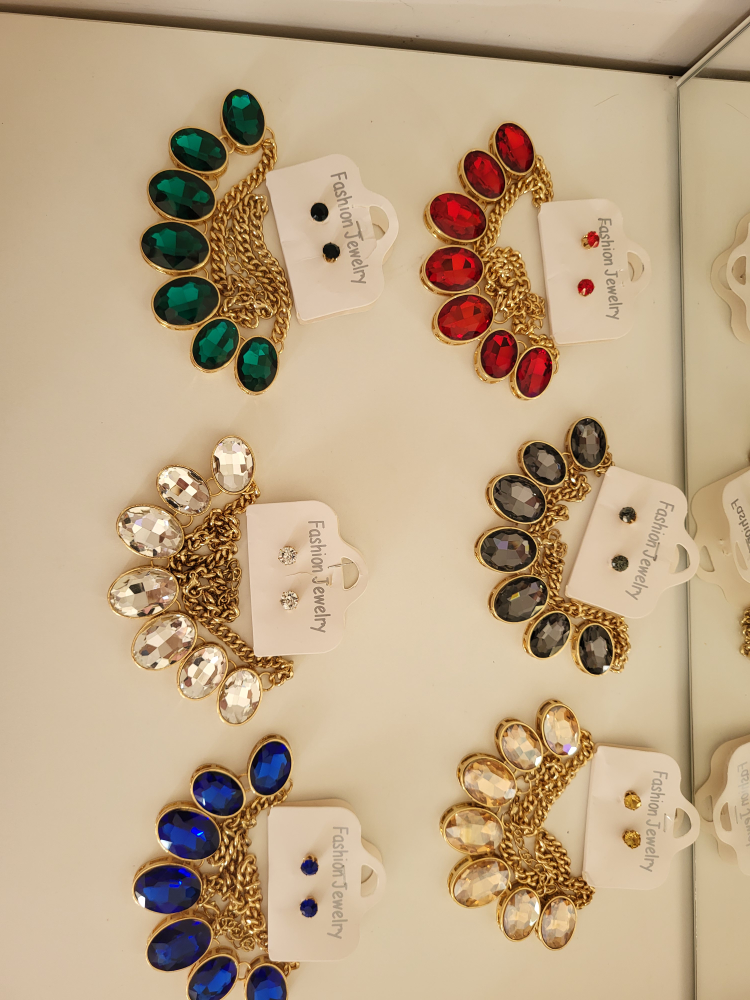 Fashion Jewelry Necklace & Earring Set