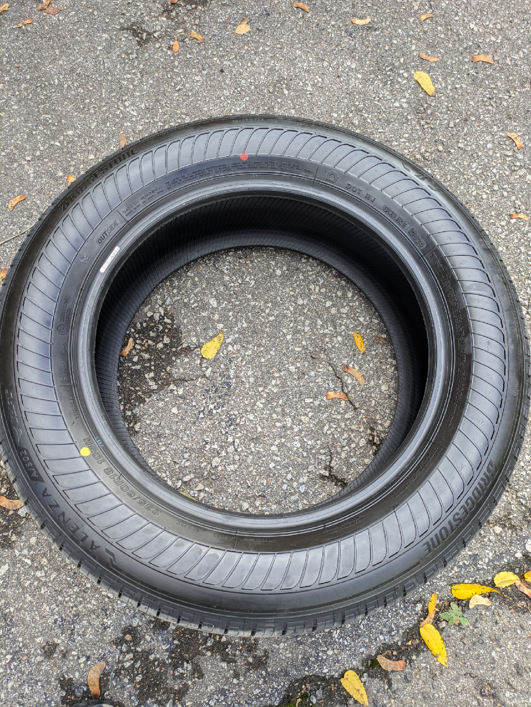 Bridgestone Alenza Tires - 235/60R18