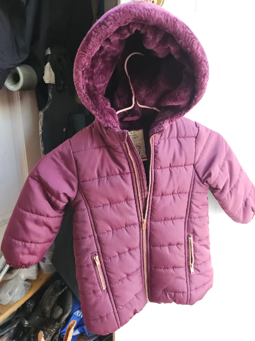 jacket Baby Girls Outerwear Purple 12 to 24 months image indicator(4)