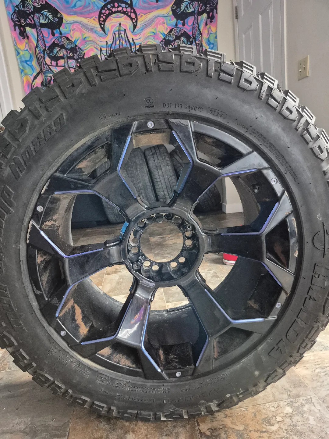 Haida Mud Champ Tires And Rims LT275/60R20 - Set of 4 image indicator(4)