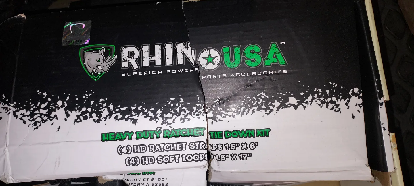 Rhino USA Heavy Duty Ratchet Tie Down Kit image indicator(2)