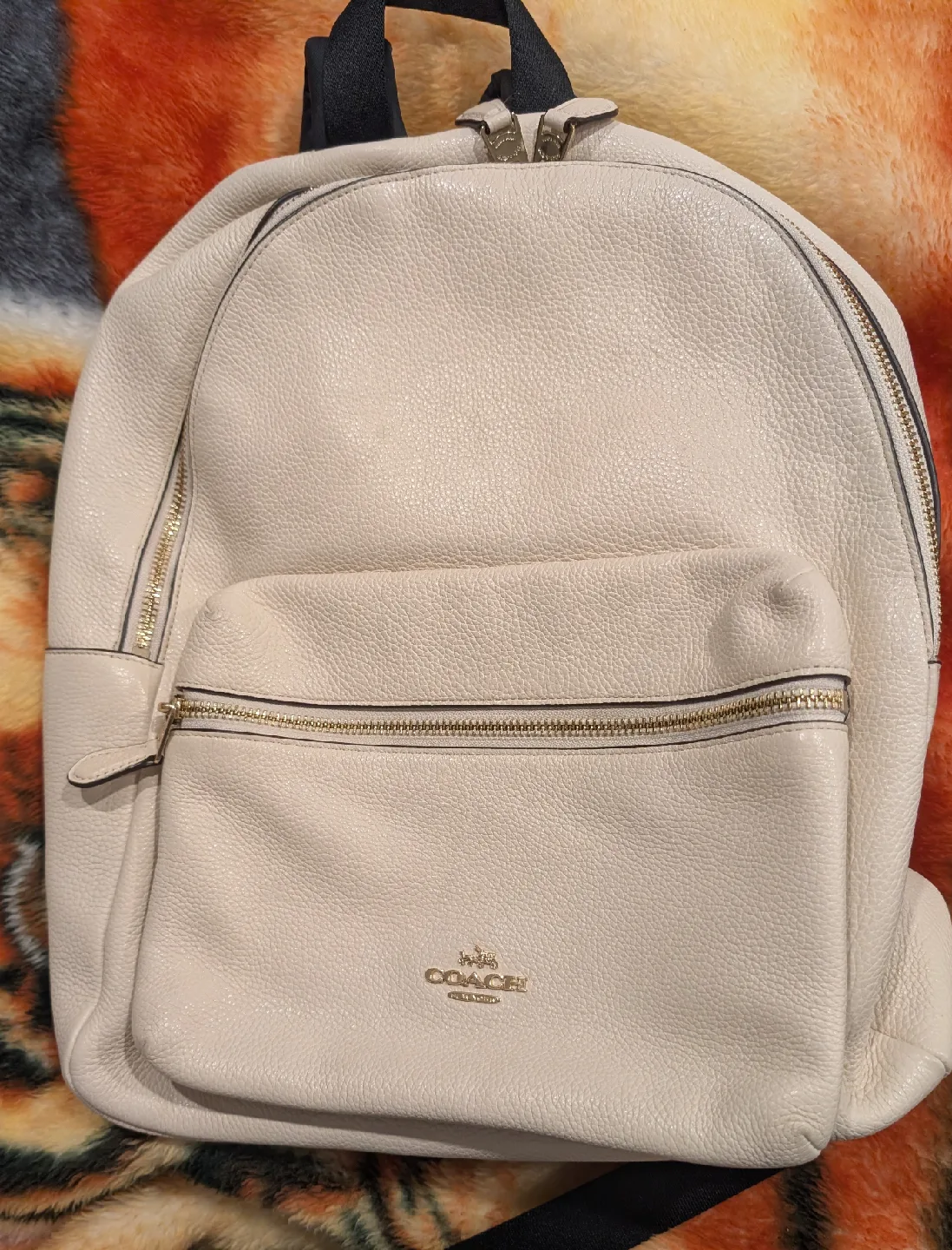 Coach Leather Backpack - Excellent Condition! image indicator(2)