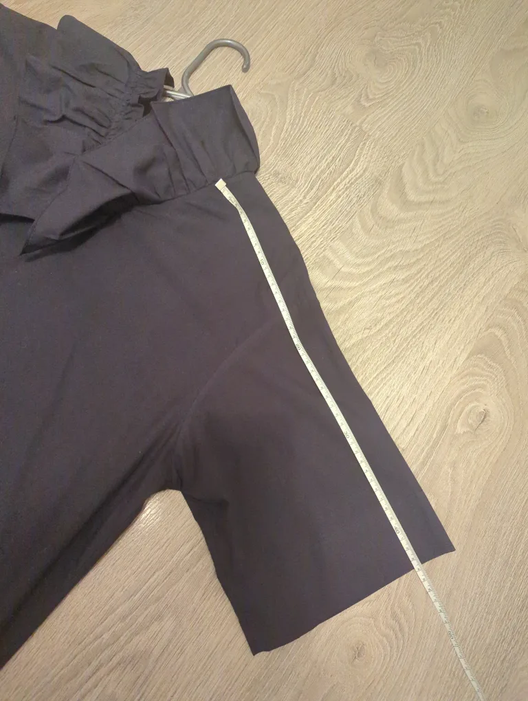 Marni Navy Ruffle Collar Dress image indicator(4)