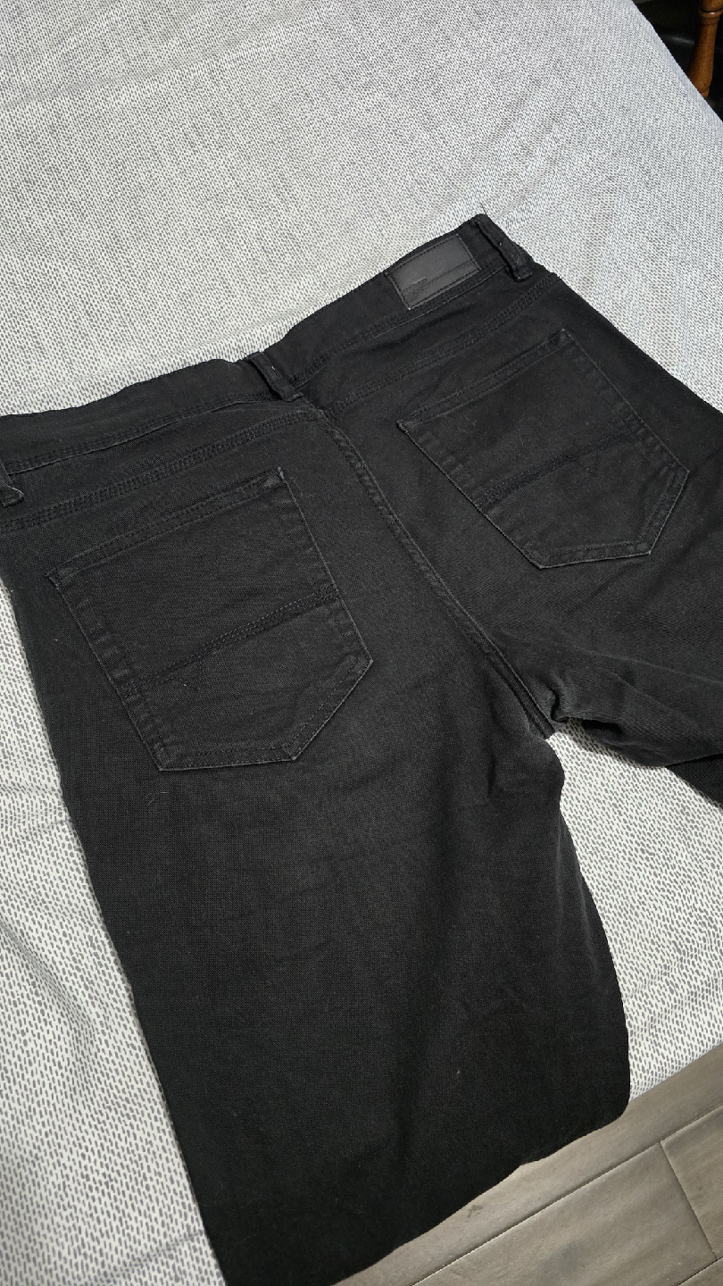 Denimation Splash Black Jeans - Size 33