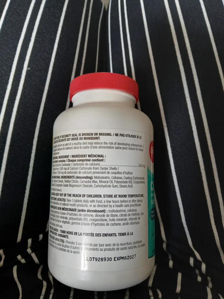 Life Calcium 500 mg, 275 tablets image indicator(2)