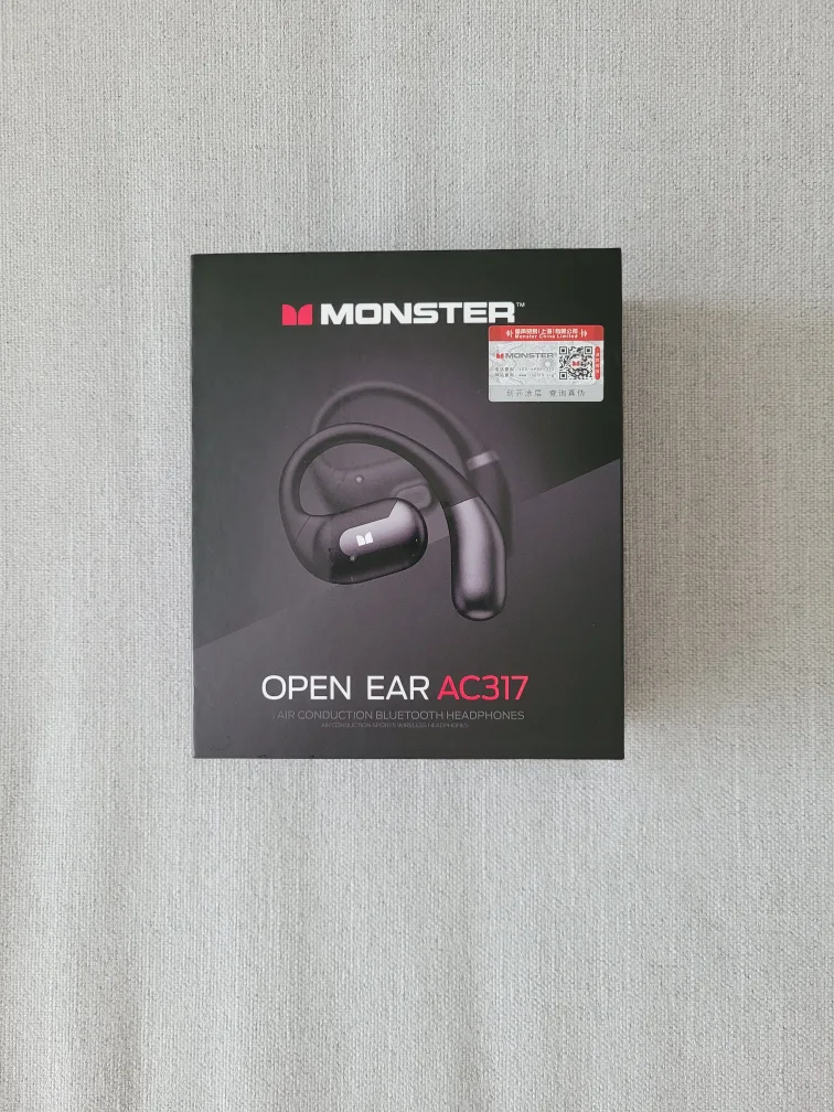 Monster Open Ear AC317 Air Conduction Sports Headphones thumbnail