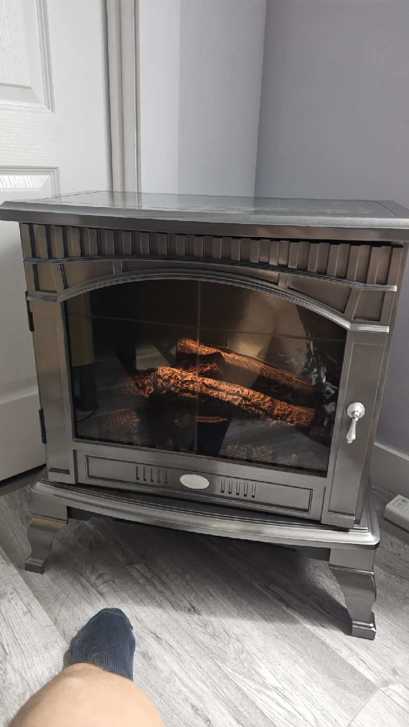 Electric Fireplace with Stove - photo 2
