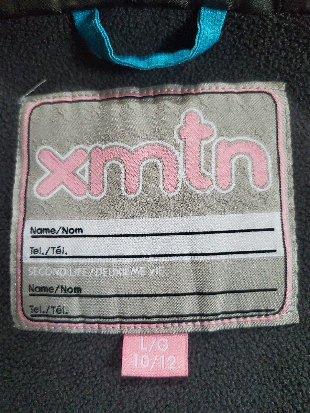 XMTN Girls' Blue Jacket Size L (10/12) - photo 4