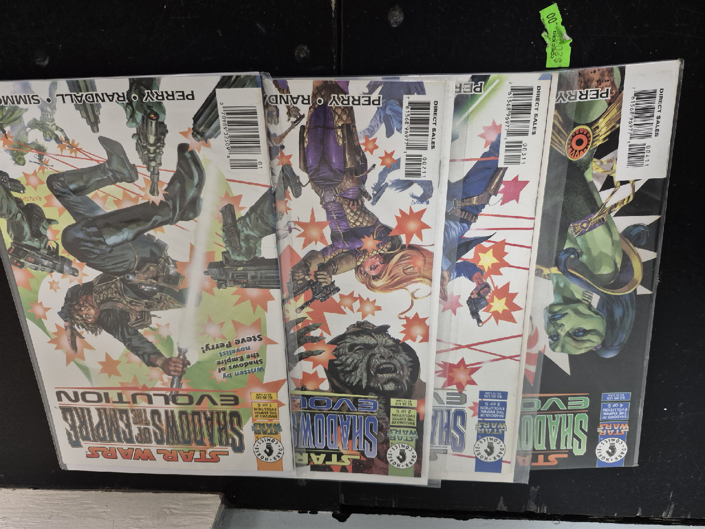 Star Wars Shadows of the Empire Evolution Comics