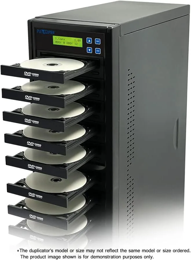 PlexCopier 24X SATA 1 to 11 CD DVD M-Disc Supported Duplicator image indicator(5)