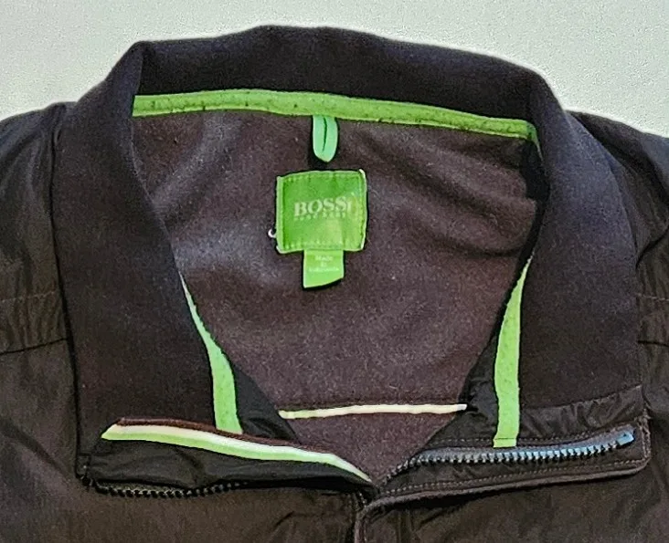 Hugo Boss Green Label Winter Jacket Size Large Black image indicator(2)