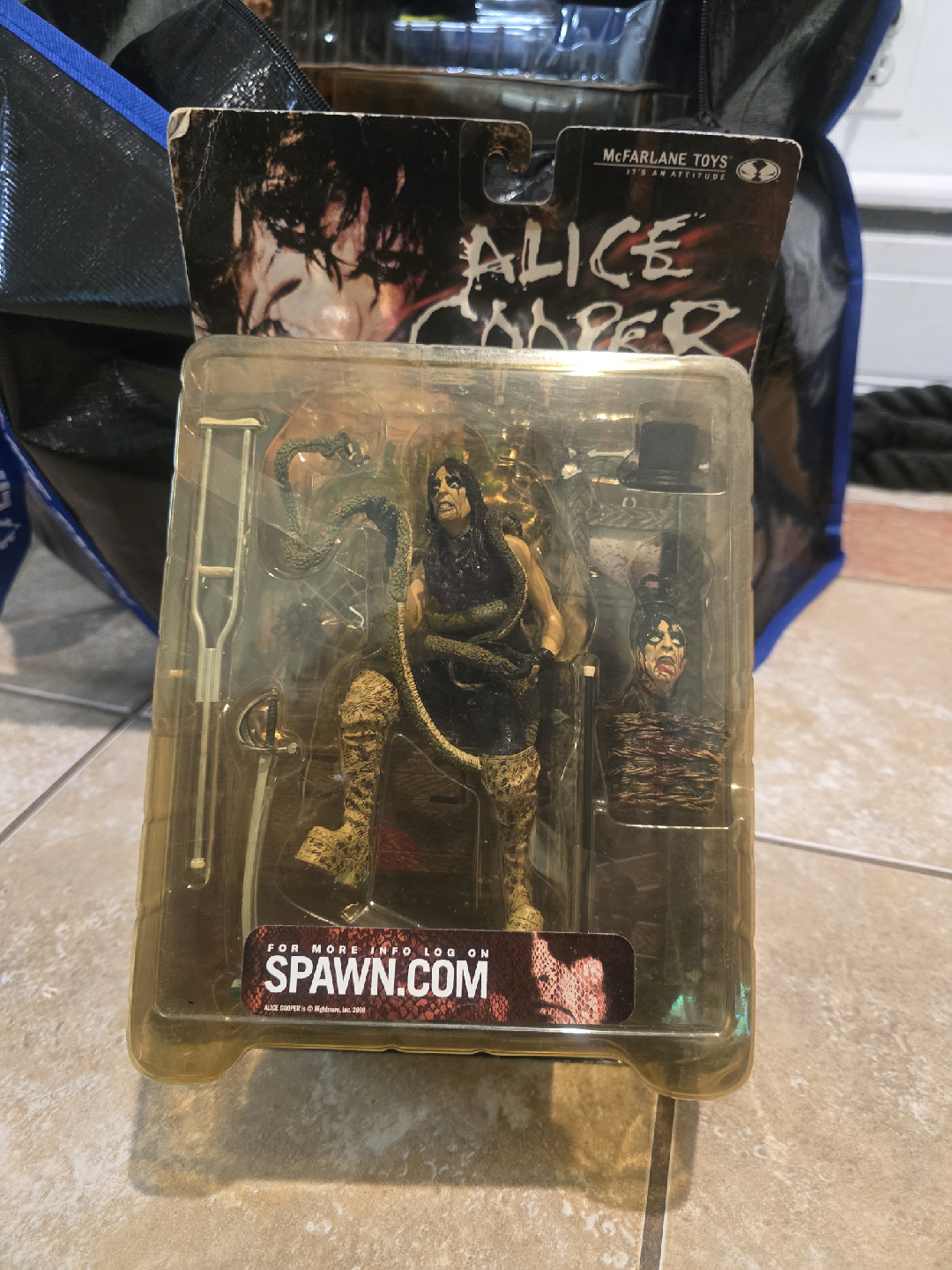 Alice Cooper Action Figure by McFarlane Toys