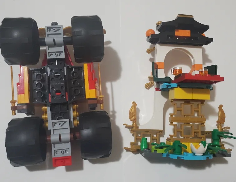 Lego Ninjago Kai's Car and temple image indicator(2)