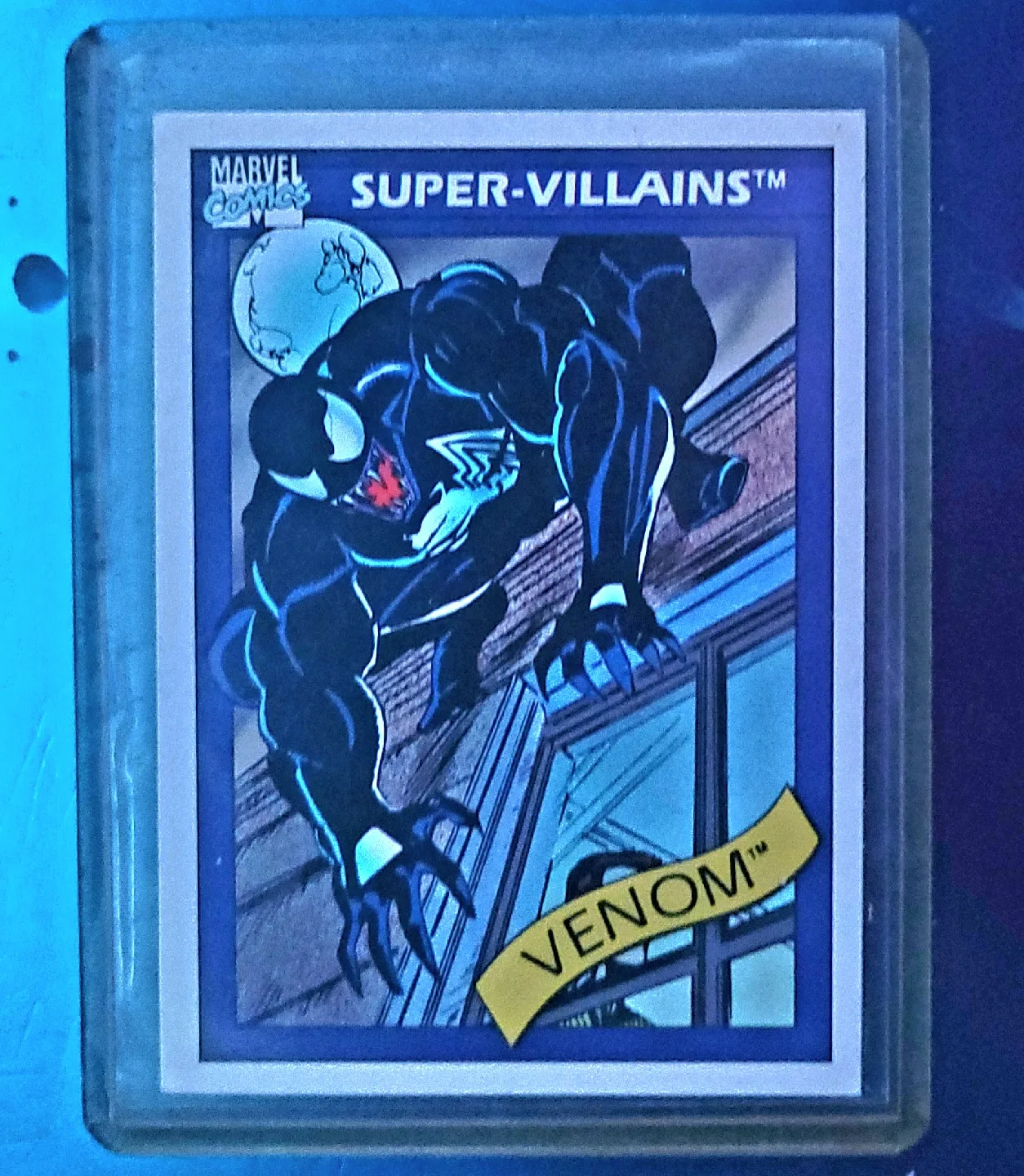 Venom Marvel Super-Villains Trading Card