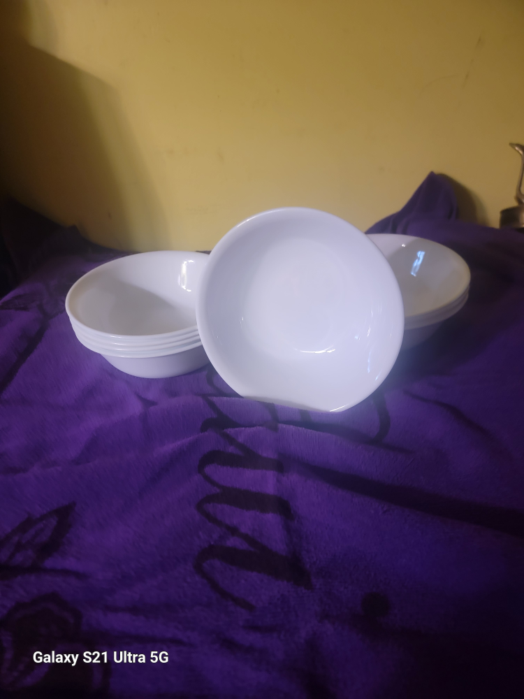 Corelle White Bowls - Set of 8