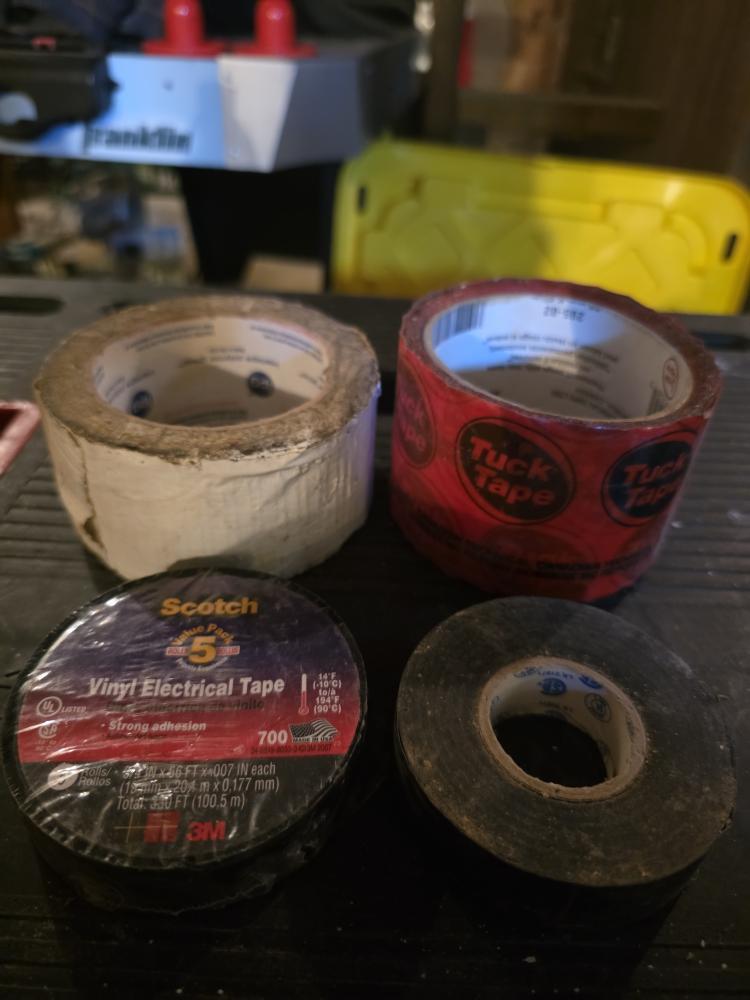 Scotch & Tuck Tape - Electrical & Duct Tape