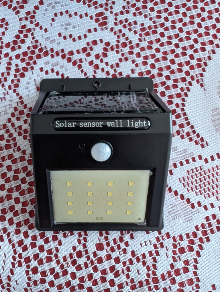 Solar Sensor Wall Light