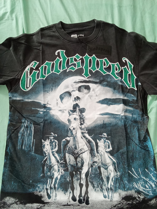 Godspeed Graphic Print T-Shirt