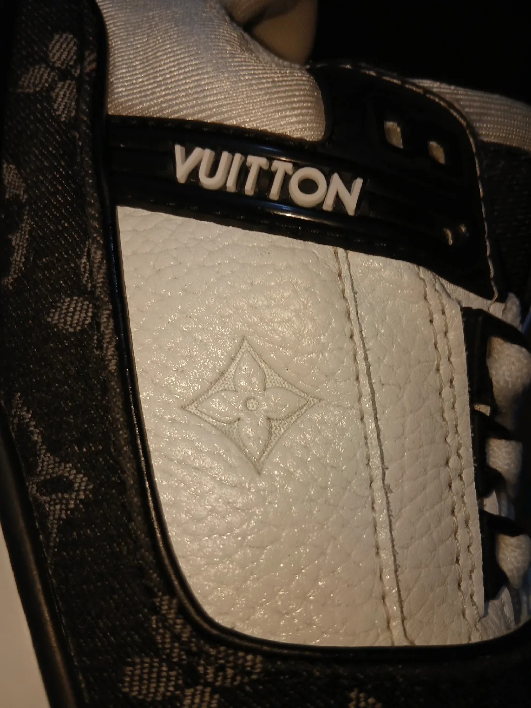 Louis Vuitton White & Black Sneaker image indicator(2)