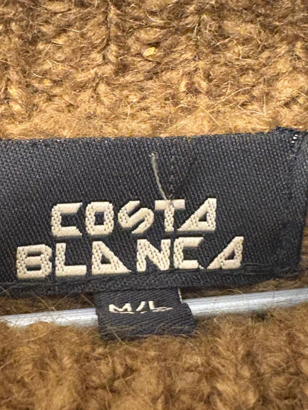 Costa Blanca Brown Knit Sweater - Size M/L - photo 2
