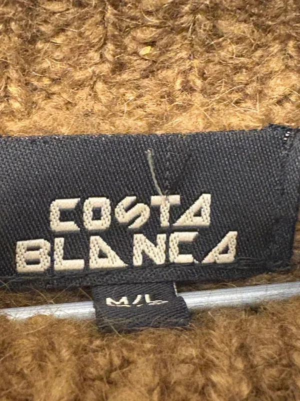 Costa Blanca Brown Knit Sweater - Size M/L image indicator(2)