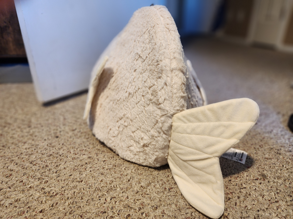 Fish Cat Bed - Cream Colour - photo 4