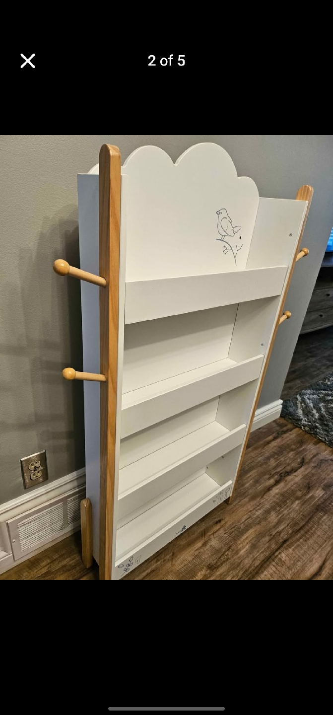 labebe Kids Book Rack Bookshelf - White
