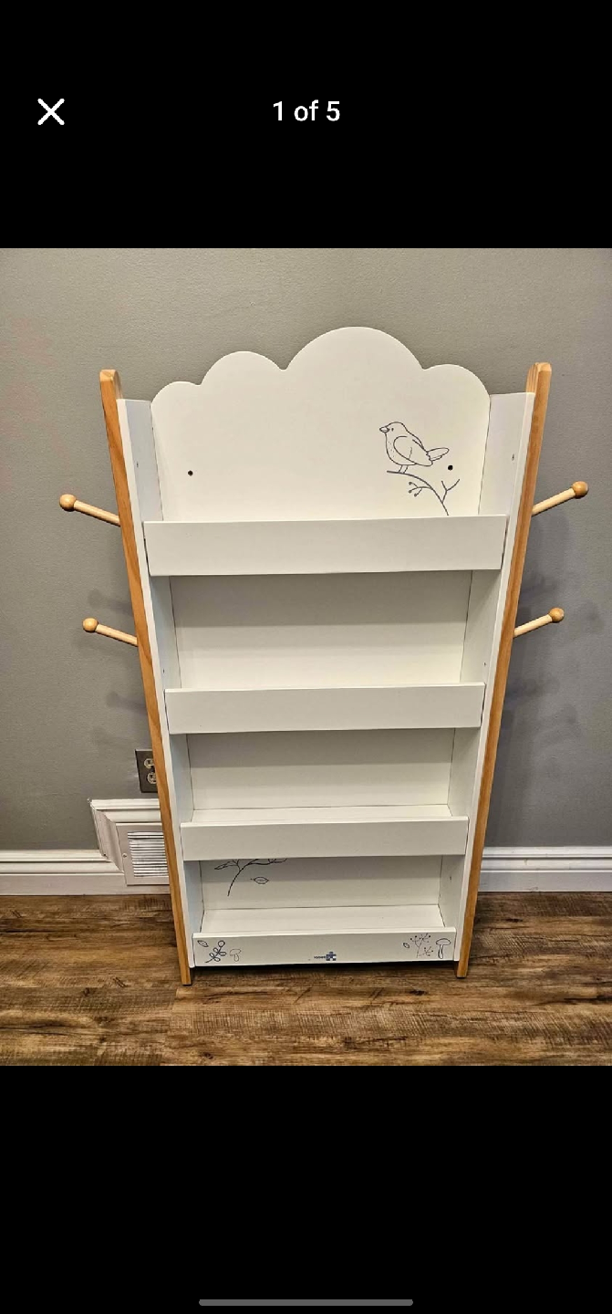 labebe Kids Book Rack Bookshelf - White - photo 2