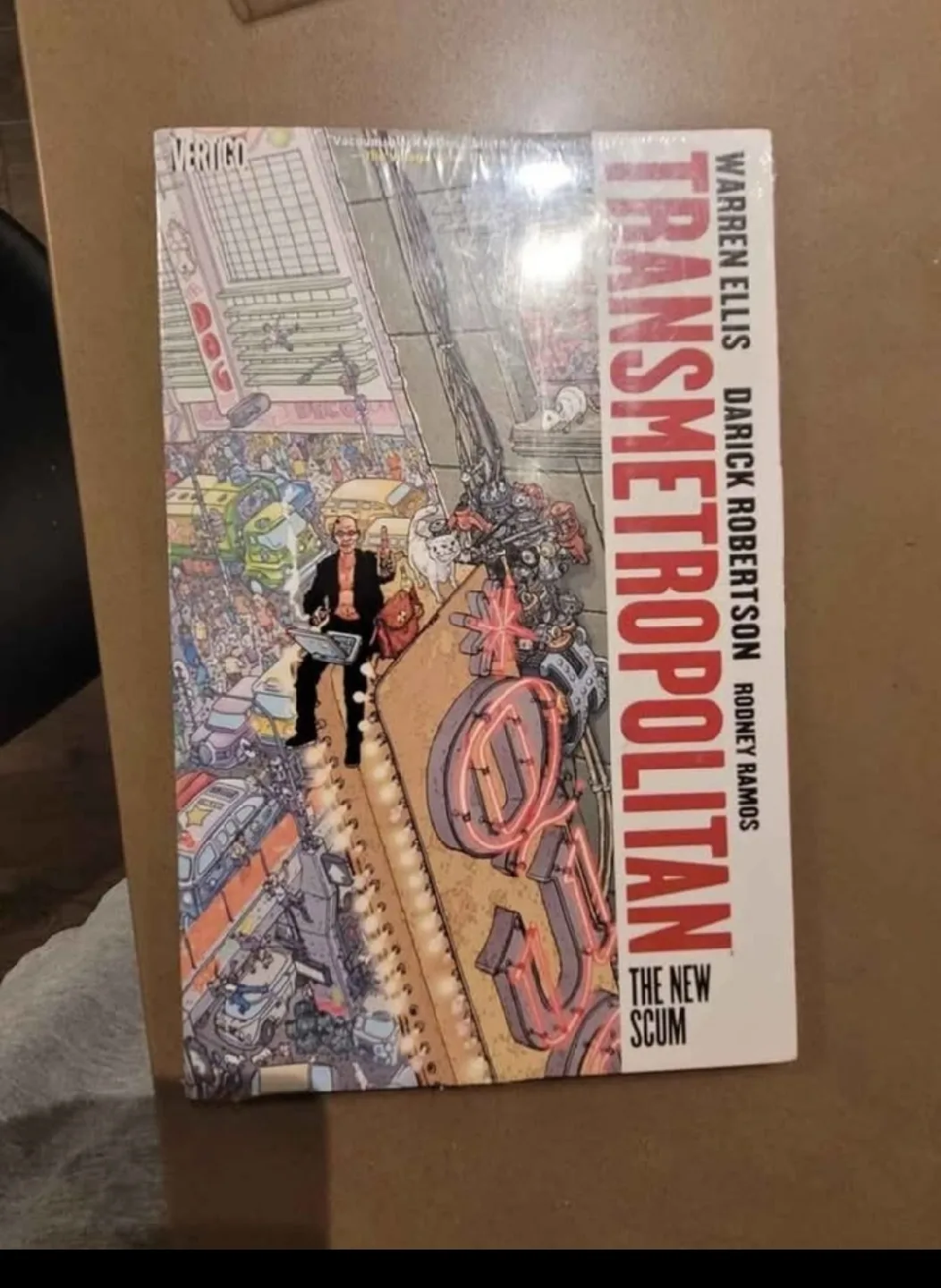 10 old comic books in plastic wraps image indicator(6)