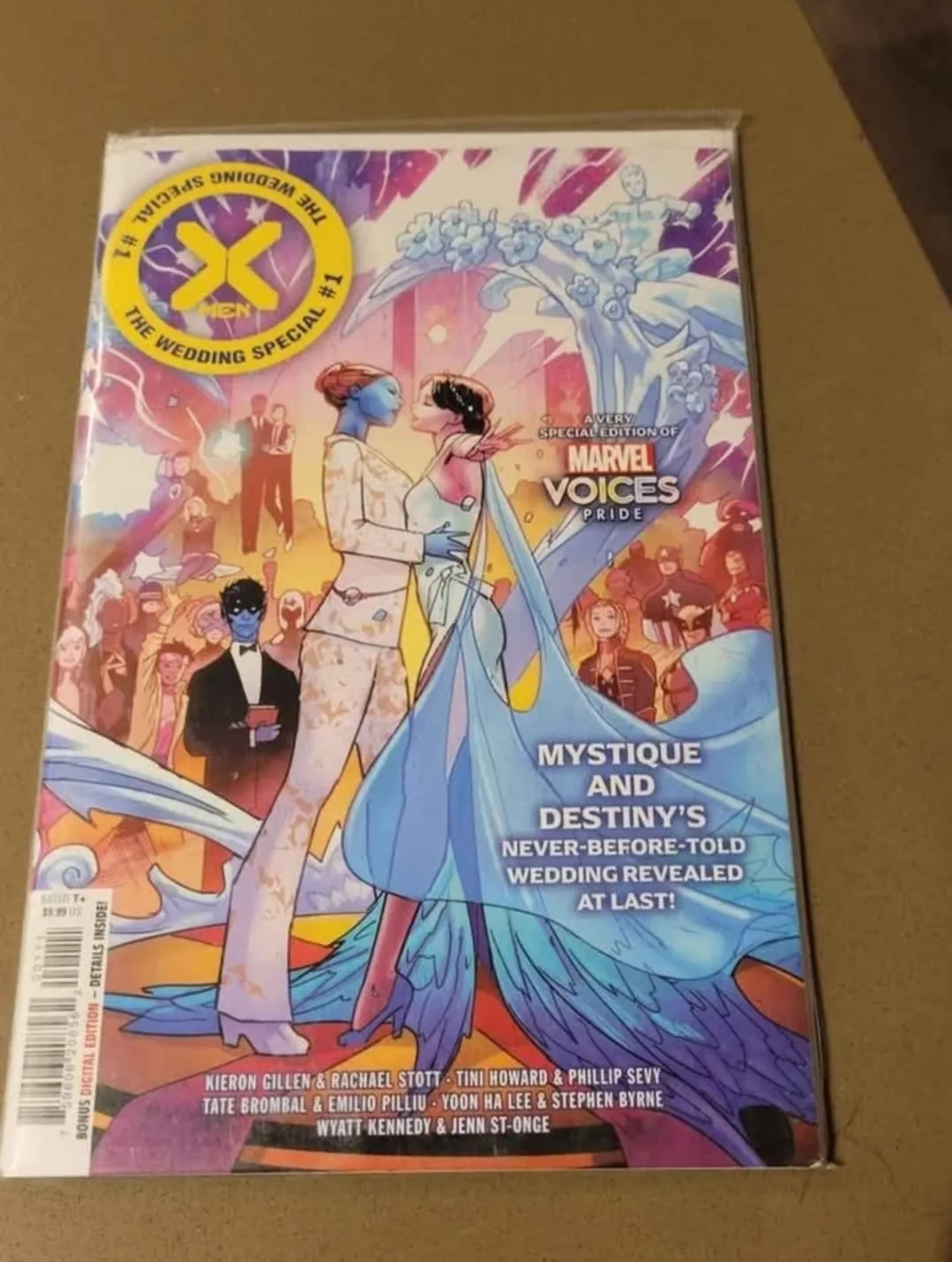 10 old comic books in plastic wraps image indicator(9)