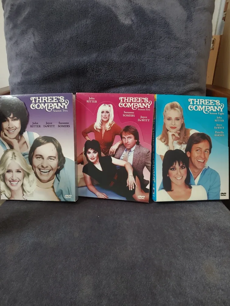 Three's Company DVD Sets - Seasons 2, 5, 8 thumbnail
