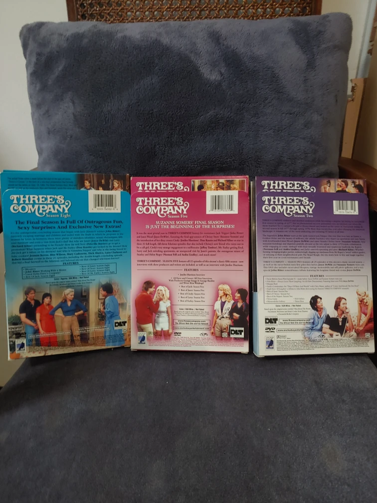 Three's Company DVD Sets - Seasons 2, 5, 8 - photo 2