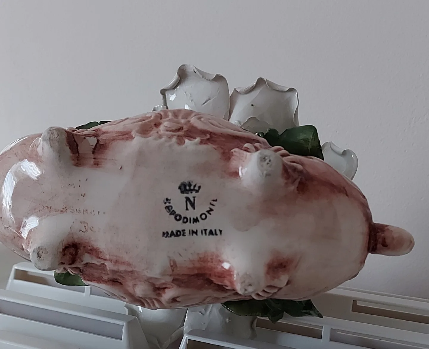 S.Podimonti Italy Floral Porcelain Decor image indicator(2)