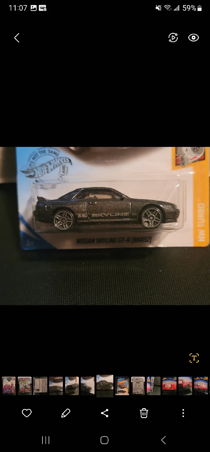 Hot Wheels Nissan Skyline GT-R (BNR32) 2/250 image indicator(2)