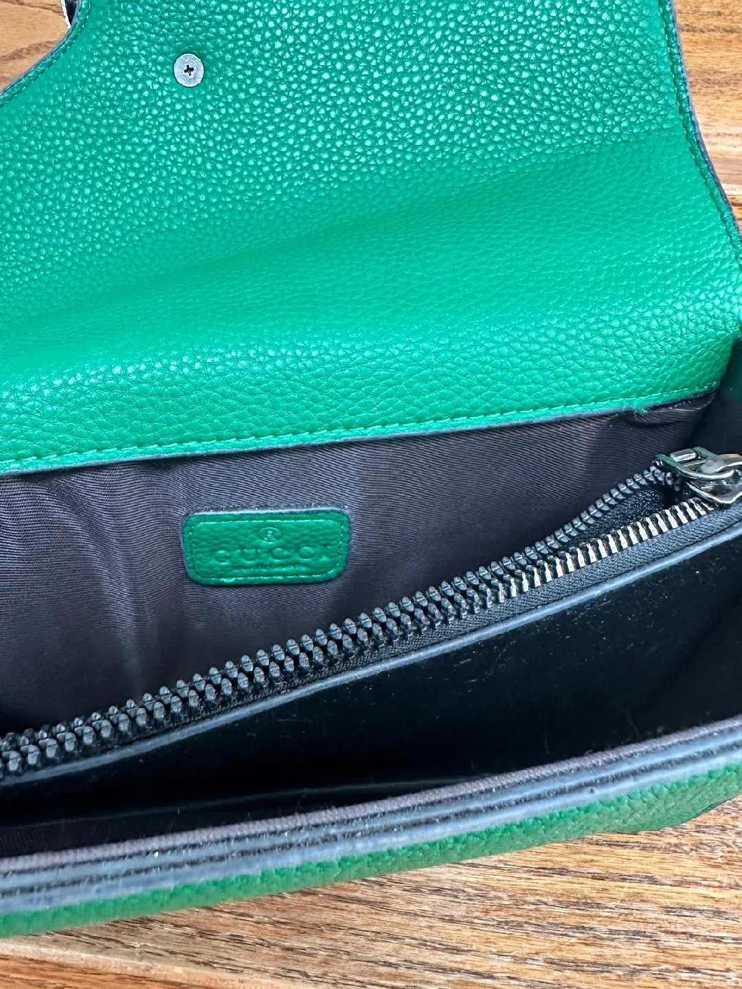 Gucci Dionysus Green Chain purse image indicator(2)