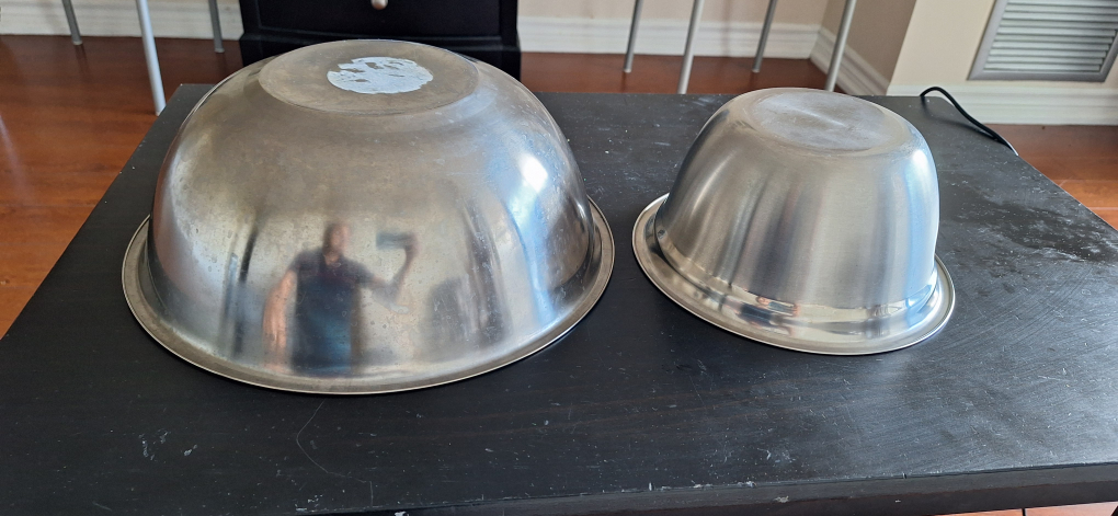 Stainless Steel Mixing Bowls - Set of 2 - photo 4
