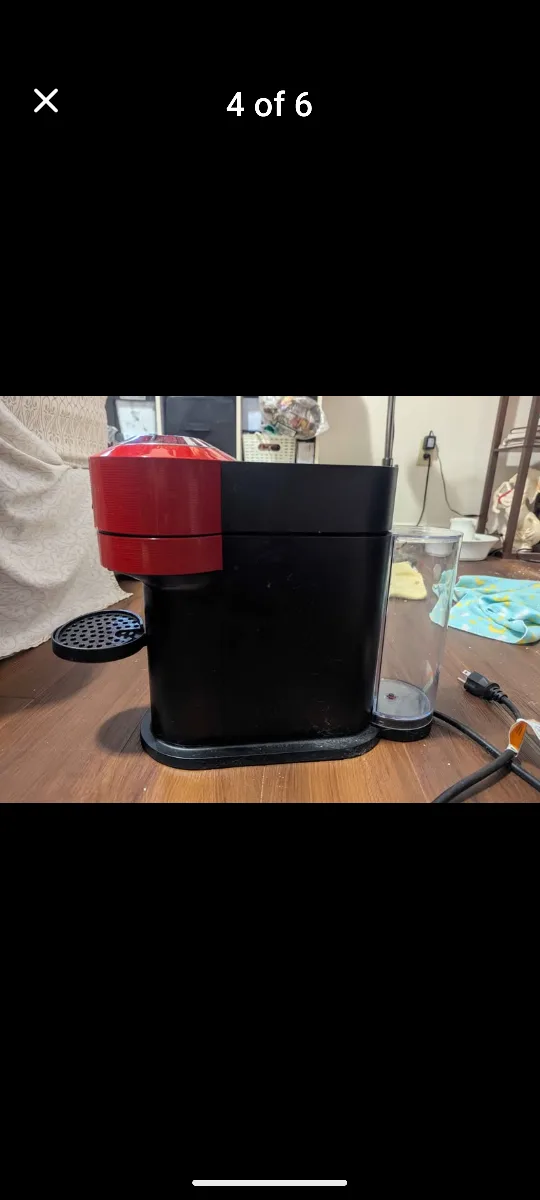 Nespresso Vertuo  Coffee Machine - Red & Black image indicator(4)