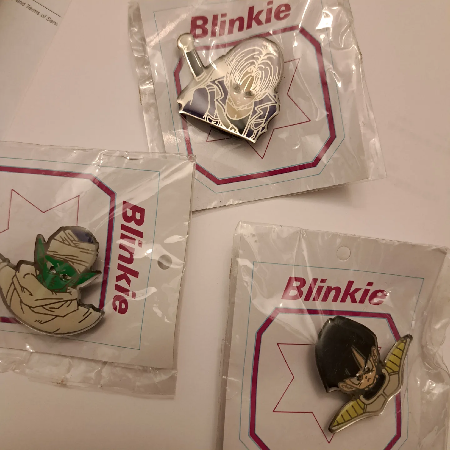 Blinkie Dragon Ball Z Enamel Pins - New in Package thumbnail