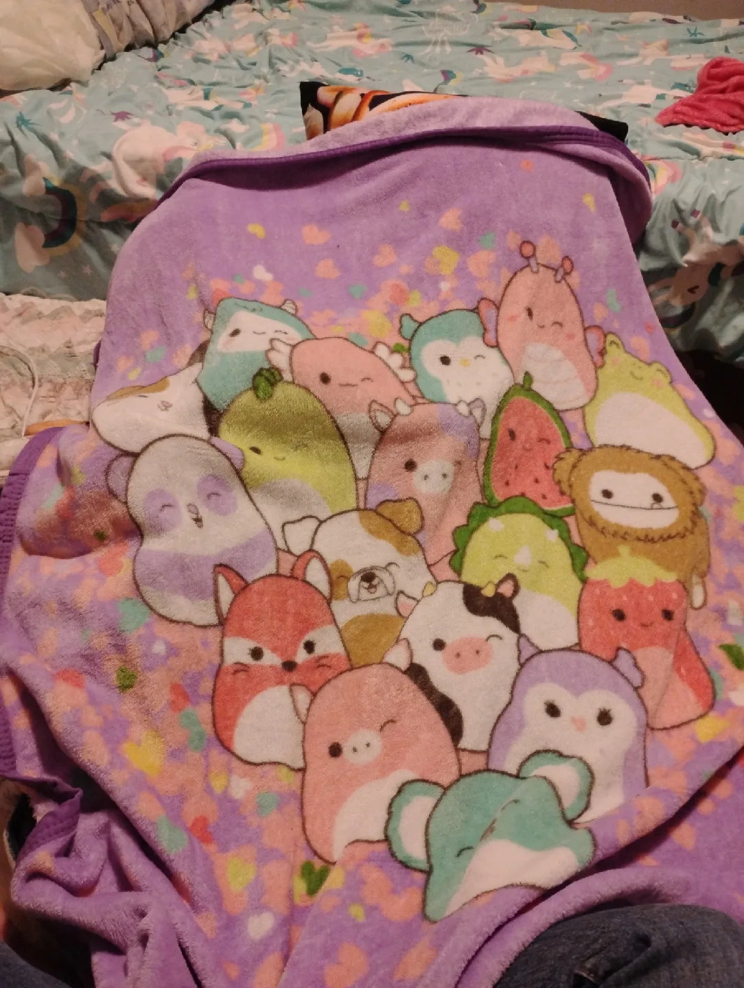 Squishmallows Purple Blanket thumbnail