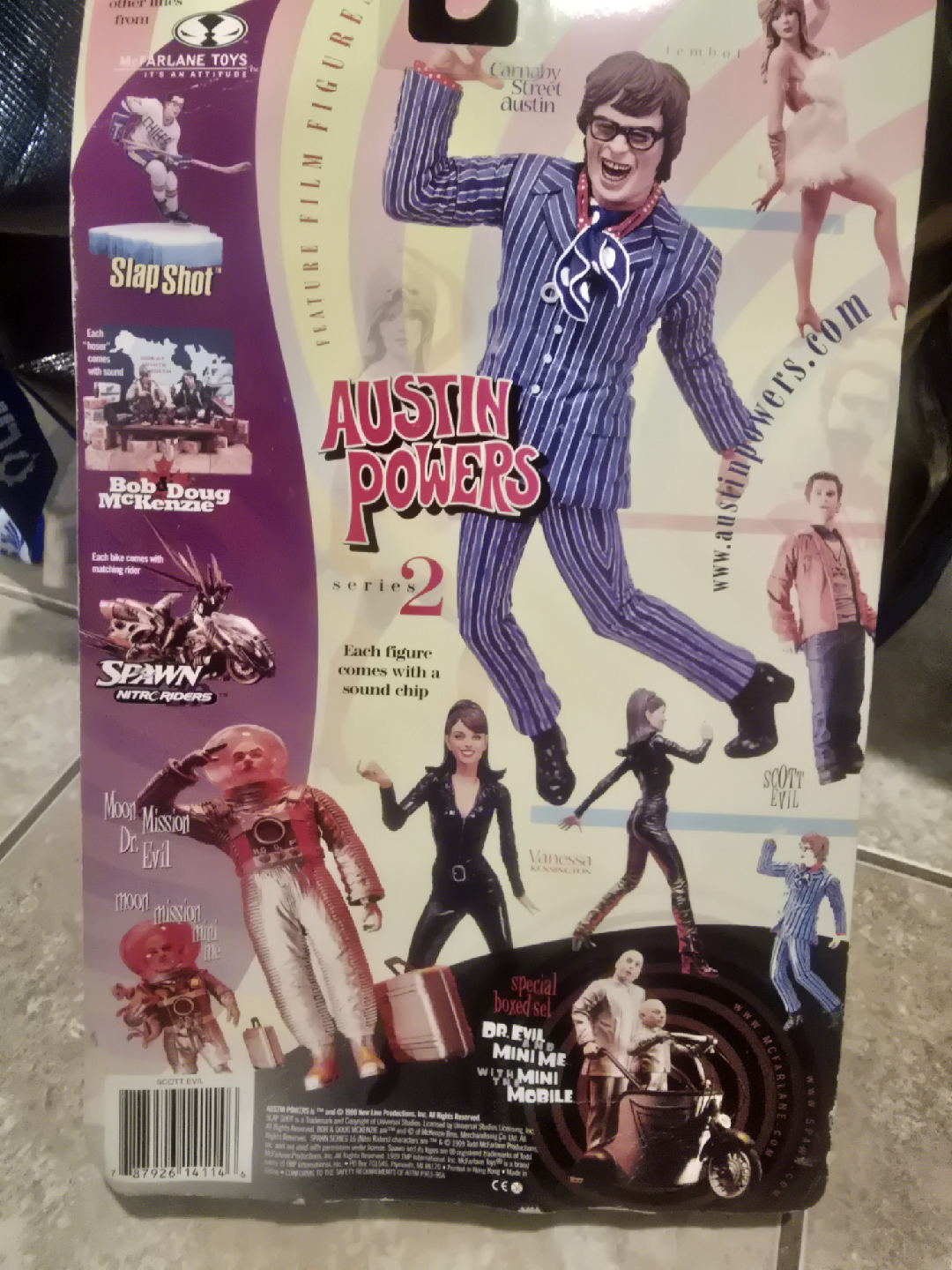 Austin Powers Scott Evil Feature Film Figure - photo 2